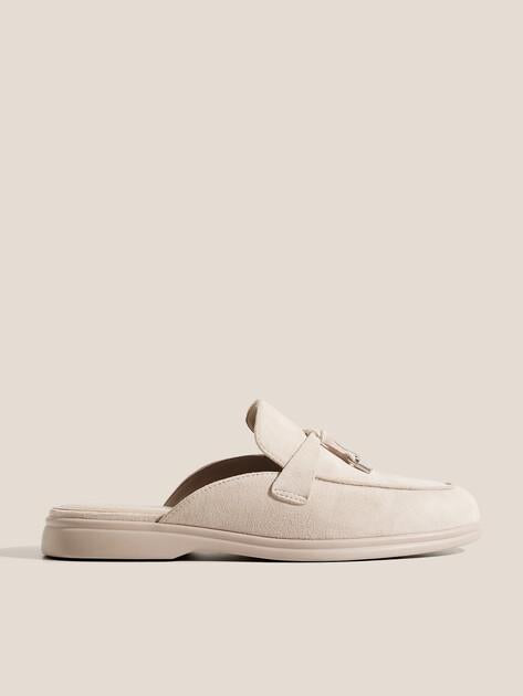 TENDANCE Mules (natural suede)