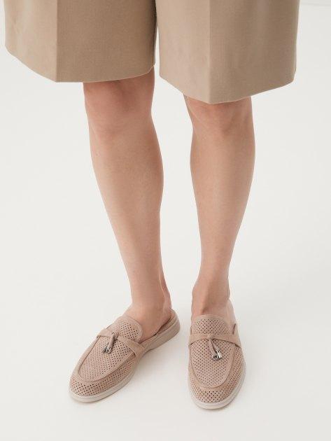 TENDANCE Mules (natural suede)