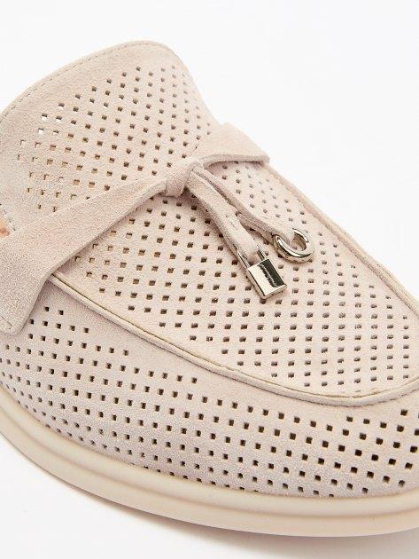 TENDANCE Mules (natural suede)
