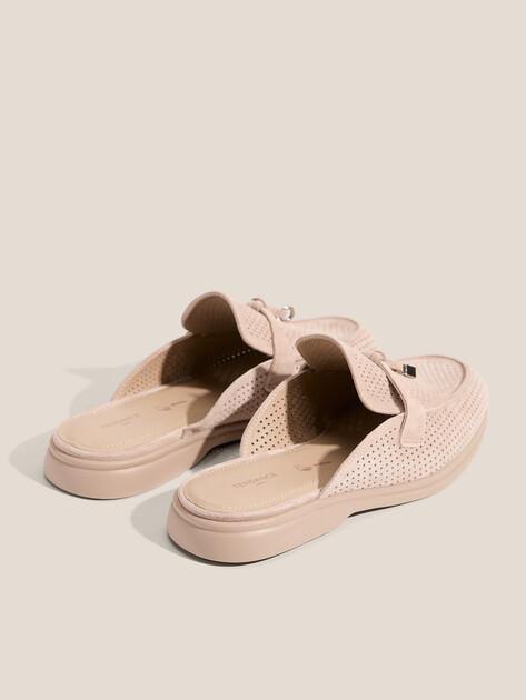 TENDANCE Mules (natural suede)