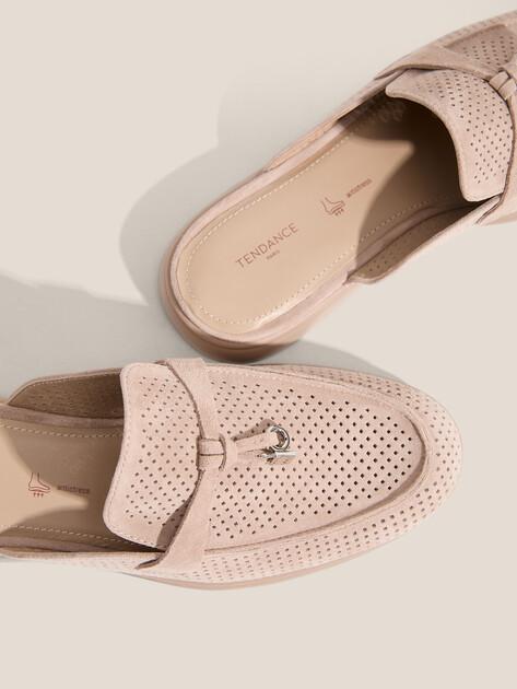 TENDANCE Mules (natural suede)