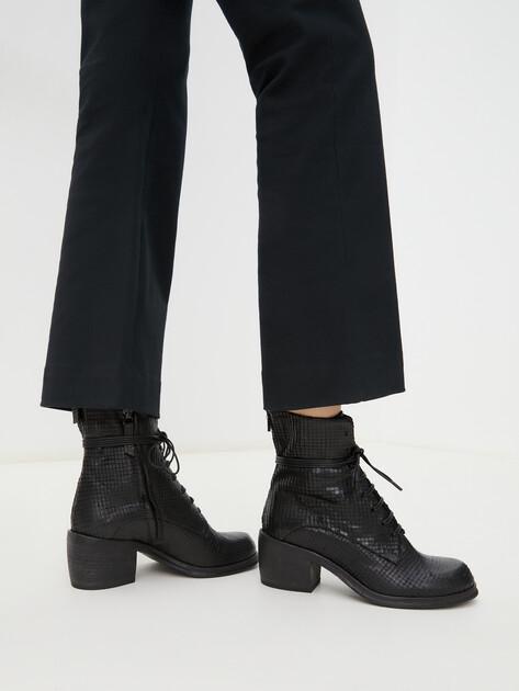 ERNESTO DOLANI ARIA ankle boots (upper and sole made of genuine leather)