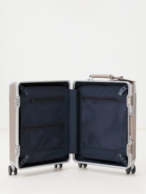 MAISON DAVID Suitcase (polycarbonate/aluminum), 46 l