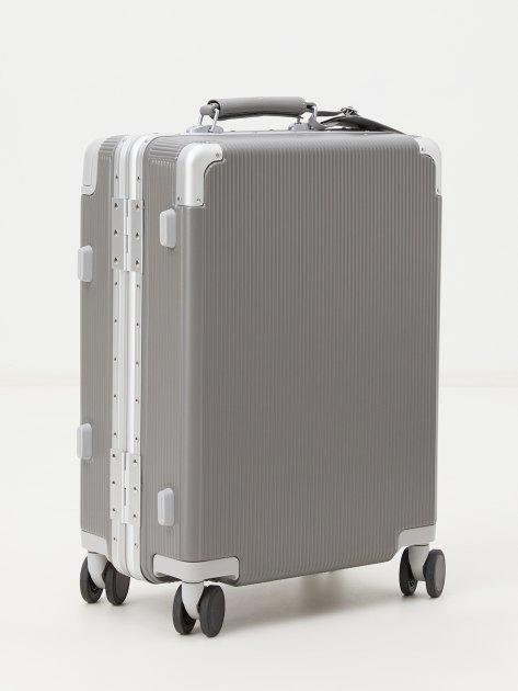 MAISON DAVID Suitcase (polycarbonate/aluminum), 46 l
