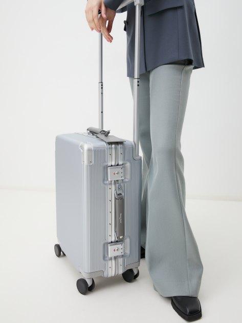 MAISON DAVID Suitcase (polycarbonate/aluminum), 46 l
