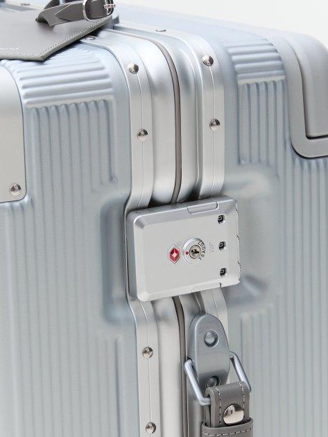 MAISON DAVID Suitcase (polycarbonate/aluminum), 46 l