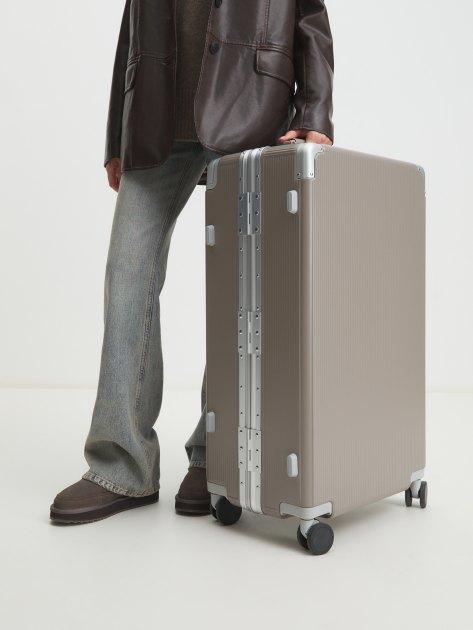 MAISON DAVID Suitcase (polycarbonate/aluminum), 86 l