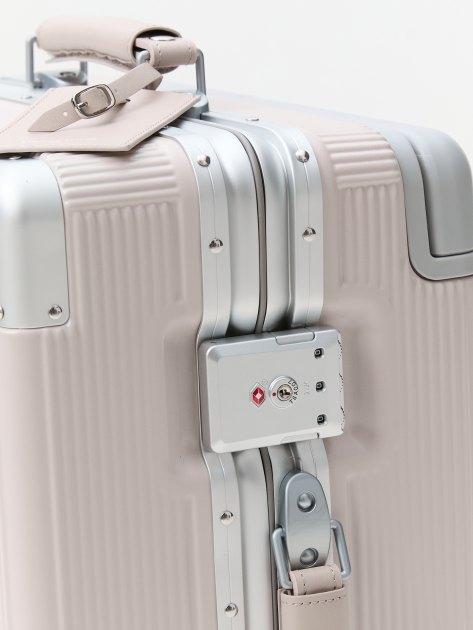 MAISON DAVID Suitcase (polycarbonate/aluminum), 46 l