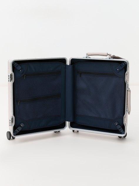 MAISON DAVID Suitcase (polycarbonate/aluminum), 46 l