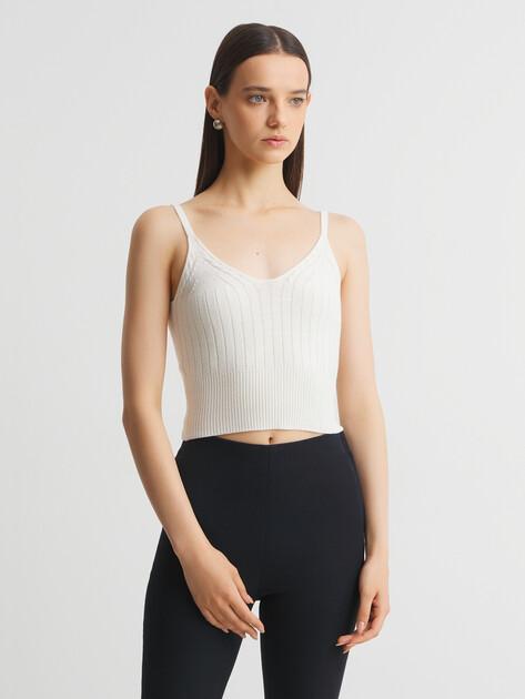 MAISON DAVID Top (viscose/nylon)