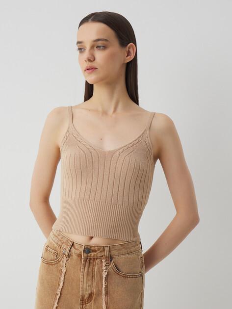 MAISON DAVID Top (viscose/nylon)