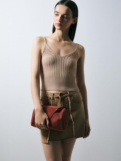 MAISON DAVID Top (viscose/nylon)