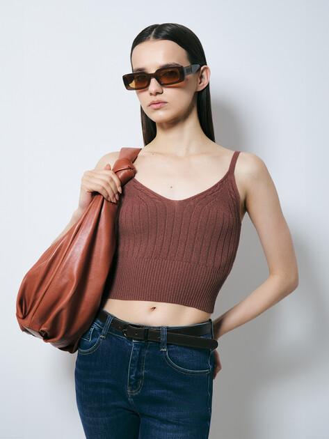 MAISON DAVID Top (viscose/nylon)