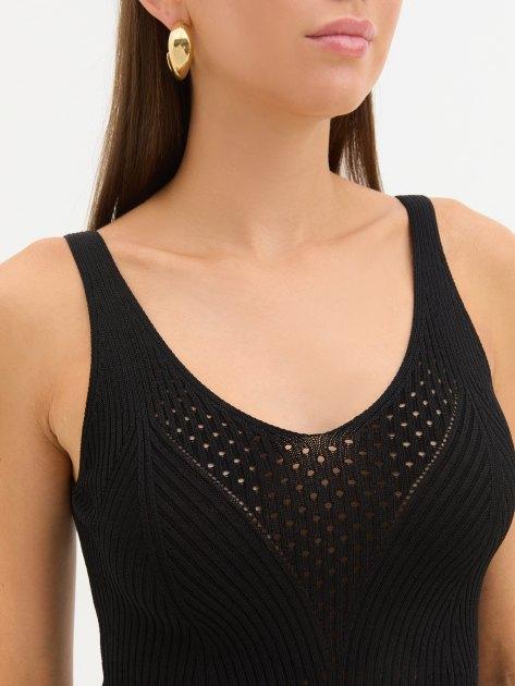 MAISON DAVID Top (viscose/nylon)
