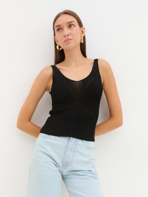 MAISON DAVID Top (viscose/nylon)