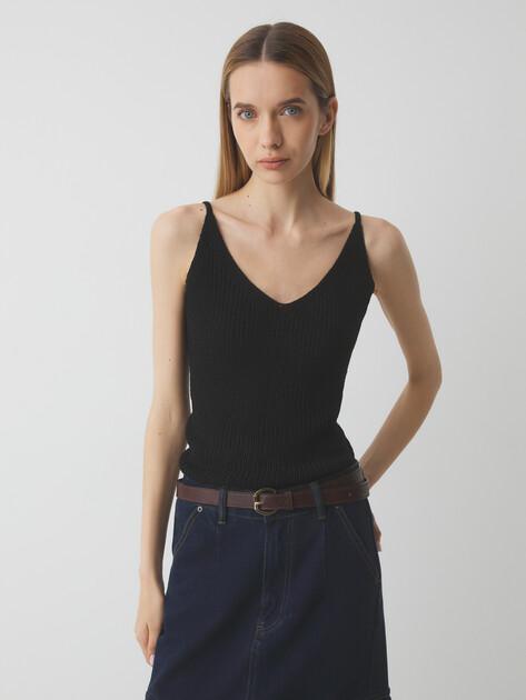 MAISON DAVID Top (acrylic/nylon)