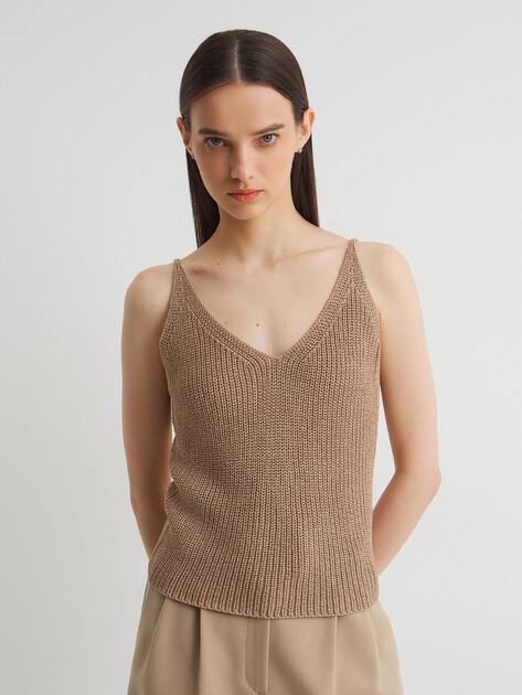MAISON DAVID Top (acrylic/nylon)