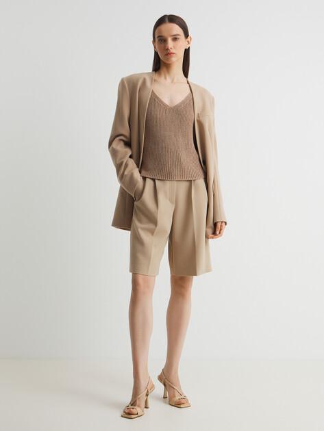 MAISON DAVID Top (acrylic/nylon)