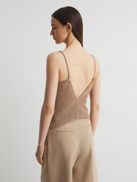 MAISON DAVID Top (acrylic/nylon)
