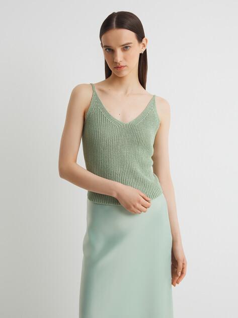 MAISON DAVID Top (acrylic/nylon)