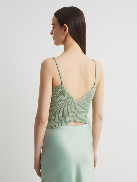 MAISON DAVID Top (acrylic/nylon)