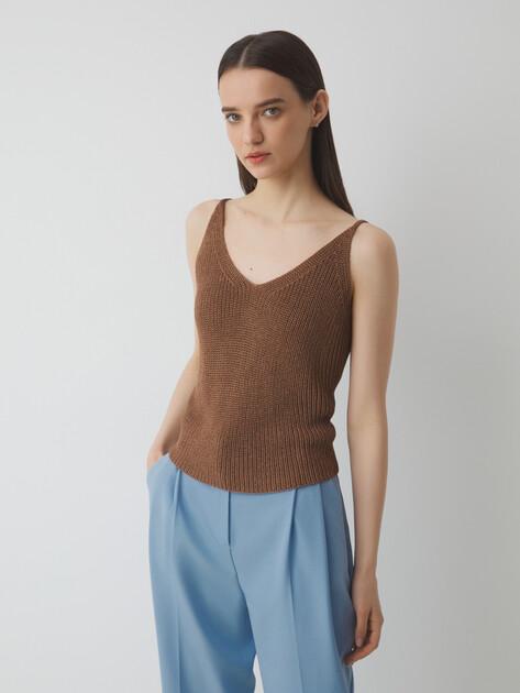 MAISON DAVID Top (acrylic/nylon)