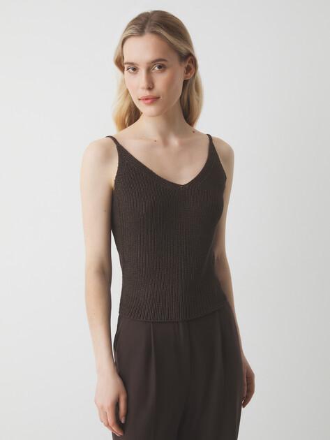 MAISON DAVID Top (acrylic/nylon)