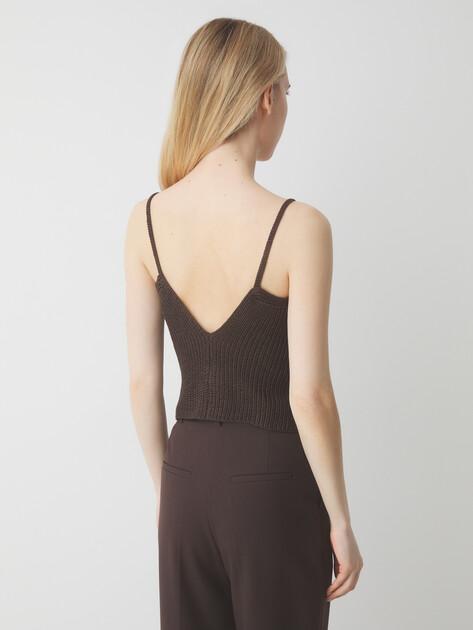 MAISON DAVID Top (acrylic/nylon)