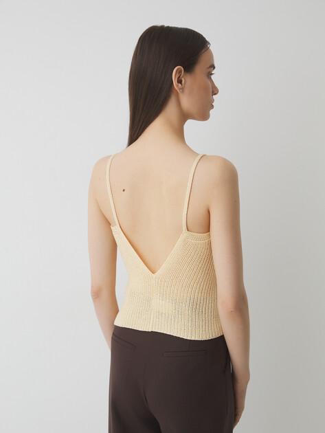 MAISON DAVID Top (acrylic/nylon)
