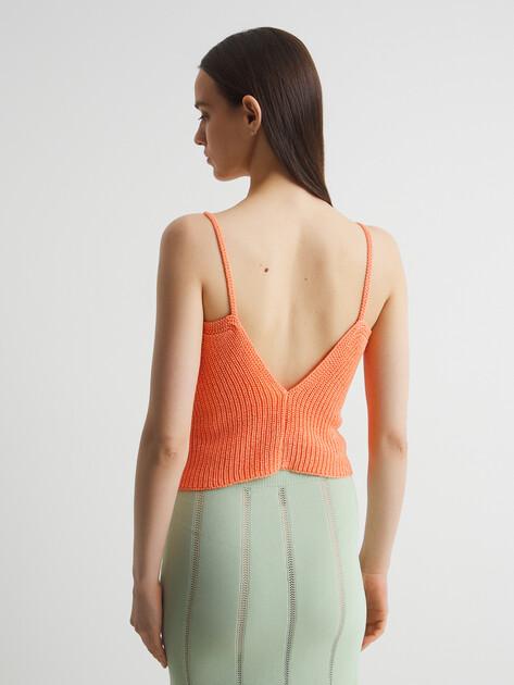MAISON DAVID Top (acrylic/nylon)