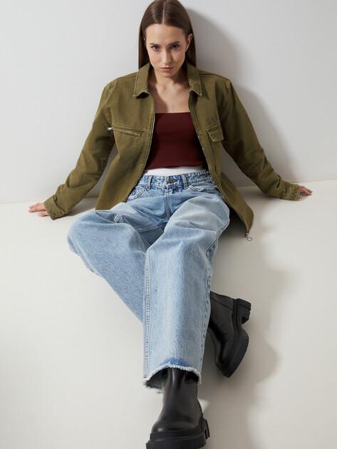 MAISON DAVID Wide-leg jeans (cotton)