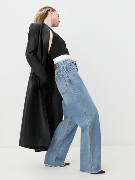 MAISON DAVID Wide-leg jeans (cotton)