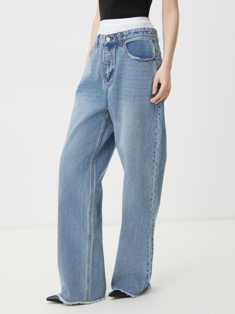MAISON DAVID Wide-leg jeans (cotton)
