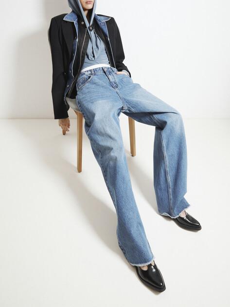 MAISON DAVID Wide-leg jeans (cotton)