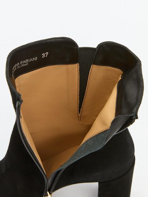 GIOVANNI FABIANI Ankle boots (genuine suede/genuine leather sole)