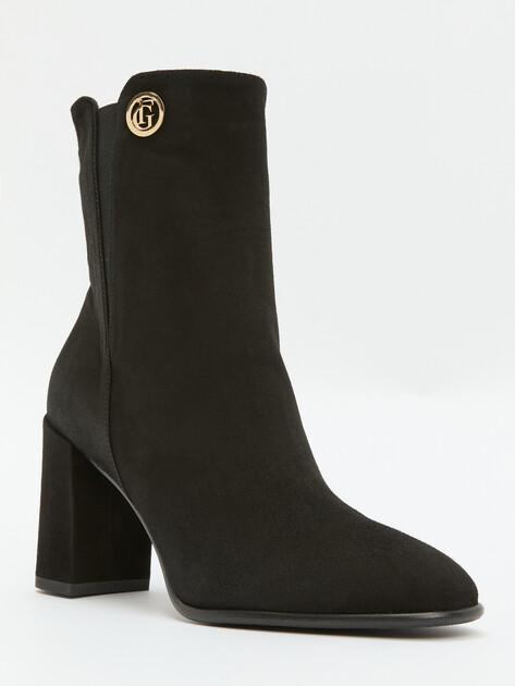 GIOVANNI FABIANI Ankle boots (genuine suede/genuine leather sole)