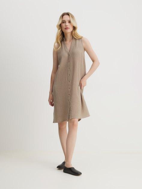 MAISON DAVID Shirt Dress (Cotton)