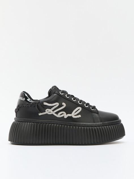 KARL LAGERFELD KREEPER LO Signia Rhinestone Lo sneakers (genuine leather/textile)