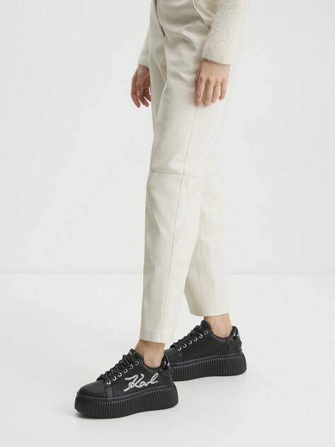 KARL LAGERFELD KREEPER LO Signia Rhinestone Lo sneakers (genuine leather/textile)
