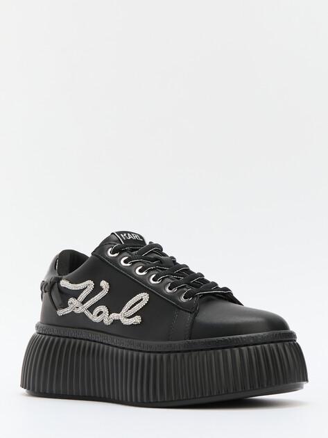 KARL LAGERFELD KREEPER LO Signia Rhinestone Lo sneakers (genuine leather/textile)