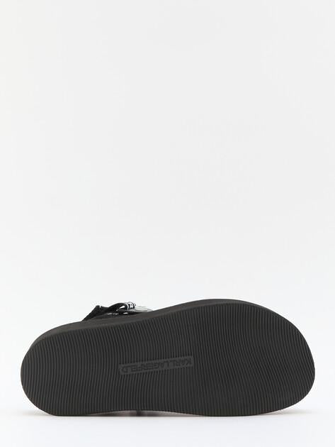 KARL LAGERFELD Сандалии THERMO Slingback Klog (натуральная замша/текстиль)
