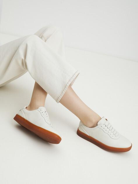 MAISON DAVID Sneakers (genuine leather/natural rubber sole)