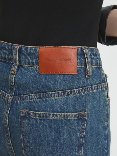 MAISON DAVID Wide-leg jeans (cotton)