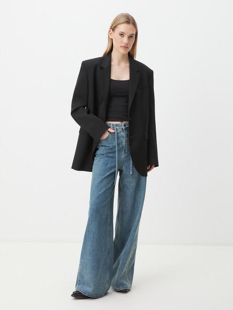 MAISON DAVID Wide-leg jeans (cotton)