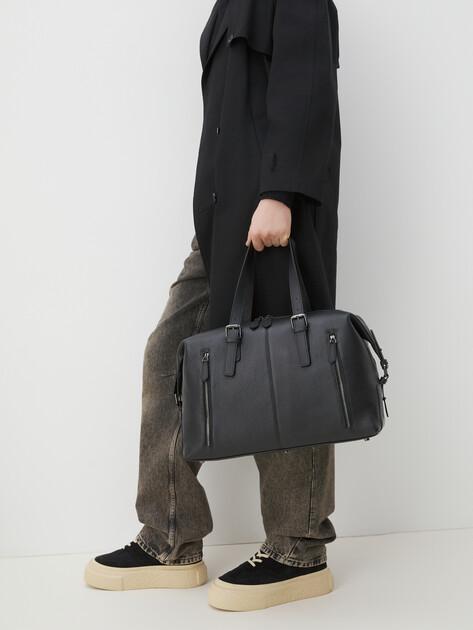 TENDANCE Travel bag (genuine leather)
