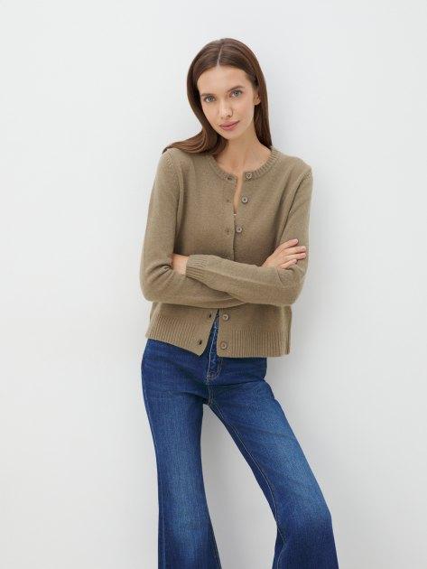 MAISON DAVID Cardigan (natural wool)