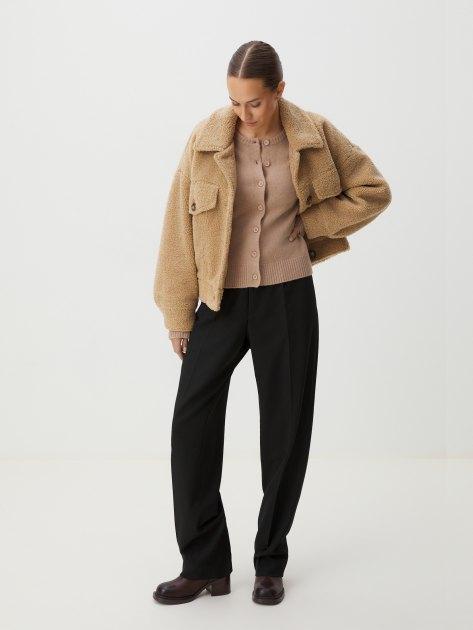 MAISON DAVID Cardigan (natural wool)