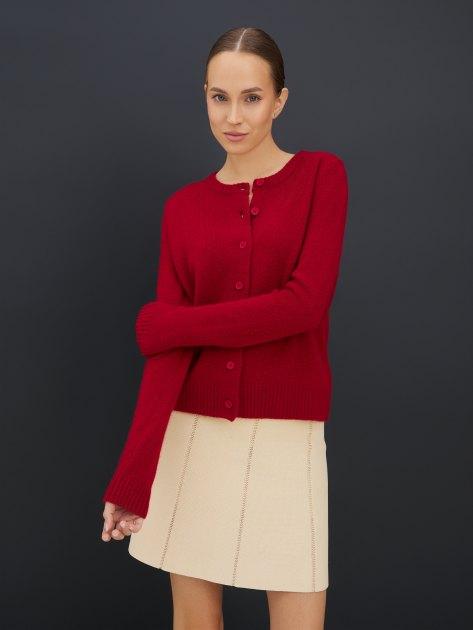 MAISON DAVID Cardigan (natural wool)