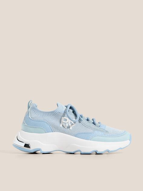 DKNY JAMI Sock Sneakers (Textile/Faux Leather)