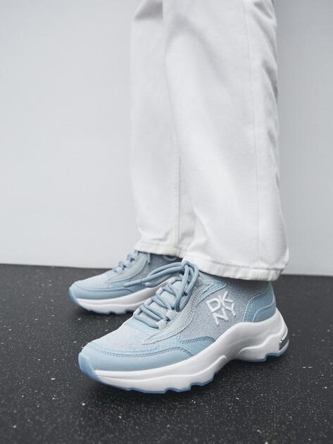 DKNY JAMI Sock Sneakers (Textile/Faux Leather)